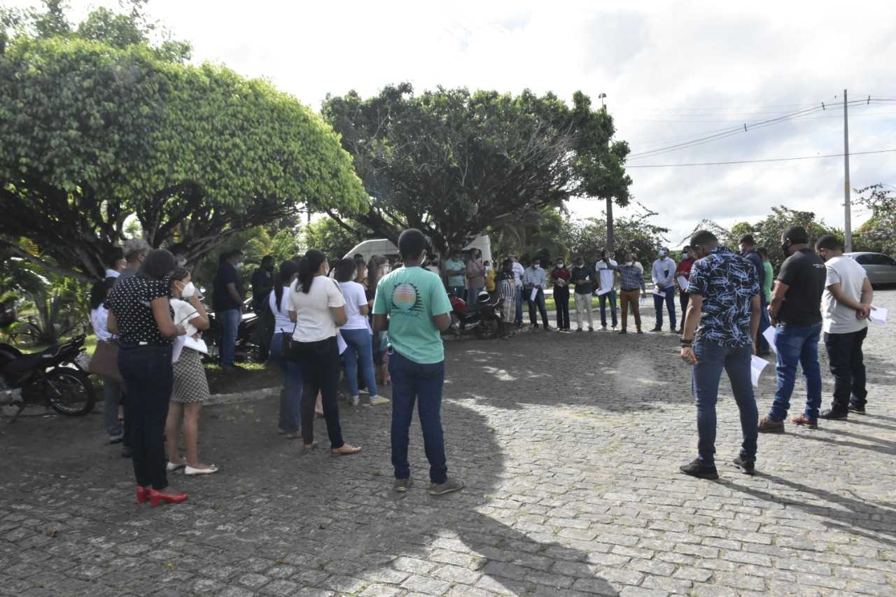 Camacã: Prefeito Paulo do Gás faz recepção aos funcionários da Prefeitura